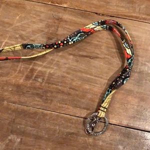 Vera Bradley Flower Shower Lanyard.  Barely used